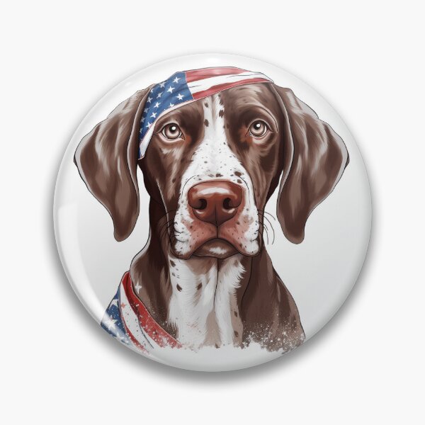 Item preview, Hamilton, Patriotic German Shorthair Pointer! Great USA Gift! designed and sold by Alanna Rose Realm.