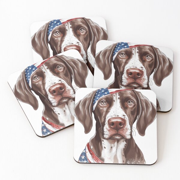 Item preview, Hamilton, Patriotic German Shorthair Pointer! Great USA Gift! designed and sold by Alanna Rose Realm.