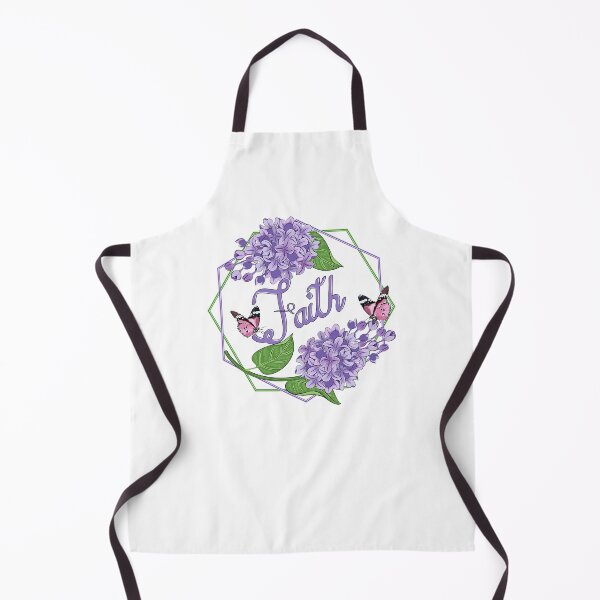 Item preview, Faith - Lilacs And Butterflies Art - Floral Art designed and sold by Ayesha Saleem.