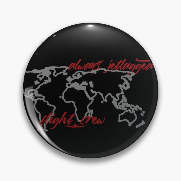 Item preview, Flight Crew always jetlagged Pilot Cabin Crew First Officer Captain Flight Attendant jetlag designed and sold by AviationArtists.