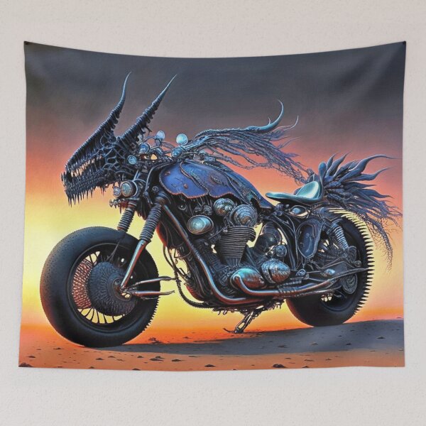 Item preview, Devil's Horse - Devilishly surreal motorcycle fantasies designed and sold by Garrulus glandarius.