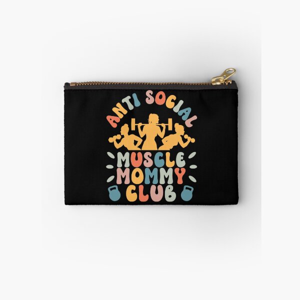 Item preview, Anti Social Muscle Mommy Club Groovy Pump Cover Women designed and sold by Designer-Girl.
