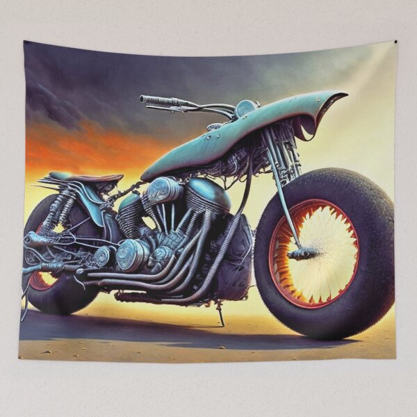Item preview, High Fender - Devilishly surreal motorcycle fantasies designed and sold by Garrulus glandarius.