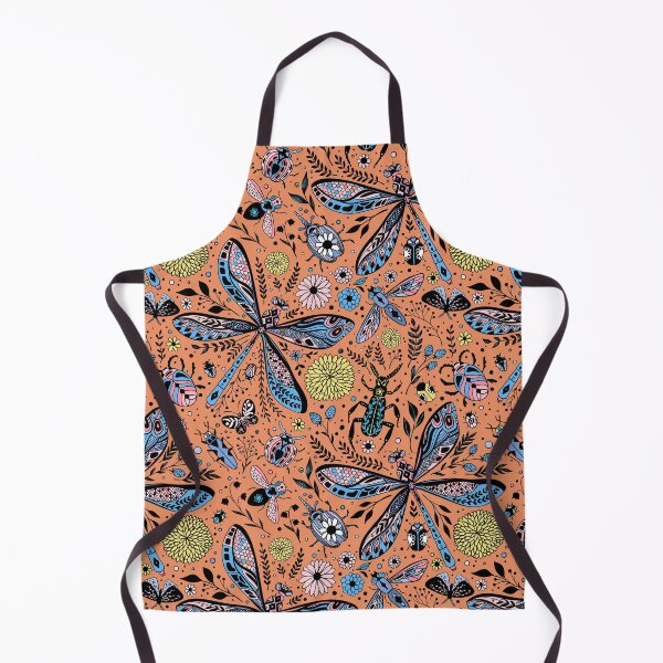 Item preview, Copy of Doodle bugs on pool blue designed and sold by Katerina Mitkova Kirilova.
