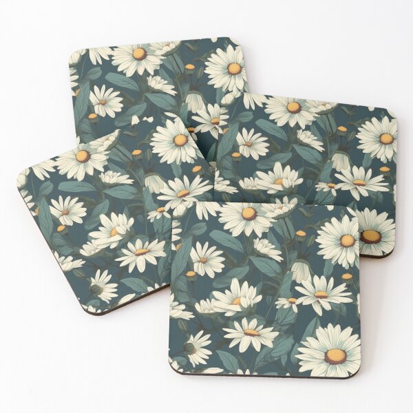 Item preview, Daisy Design - Vibrant Spring Flowers Featuring a Pattern of Daisies designed and sold by BeachBumPics.