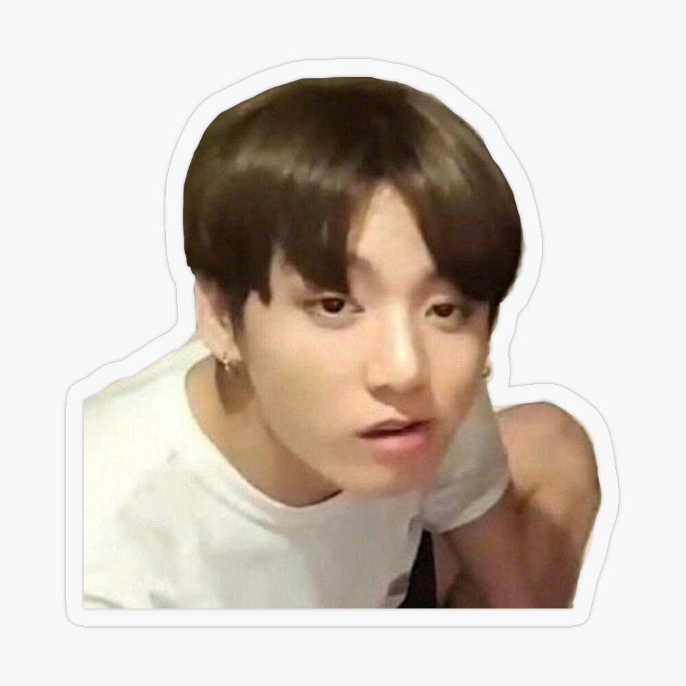 Jungkook Meme Face | Sticker