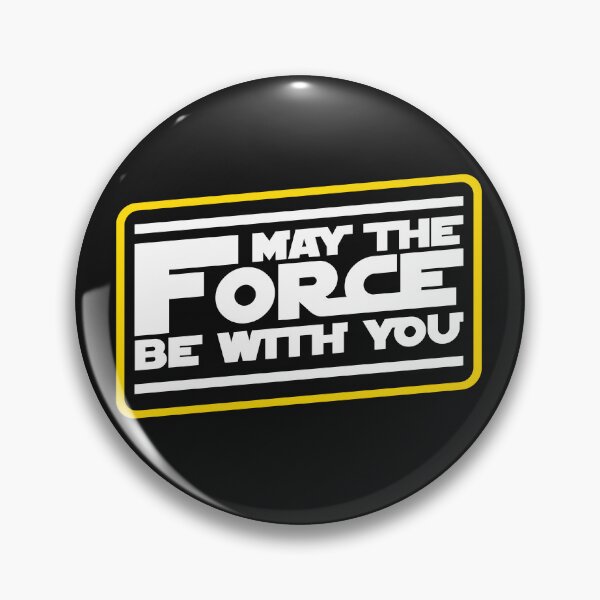 Item preview, May The Force Be With You Slogan designed and sold by Cine Store Merch.