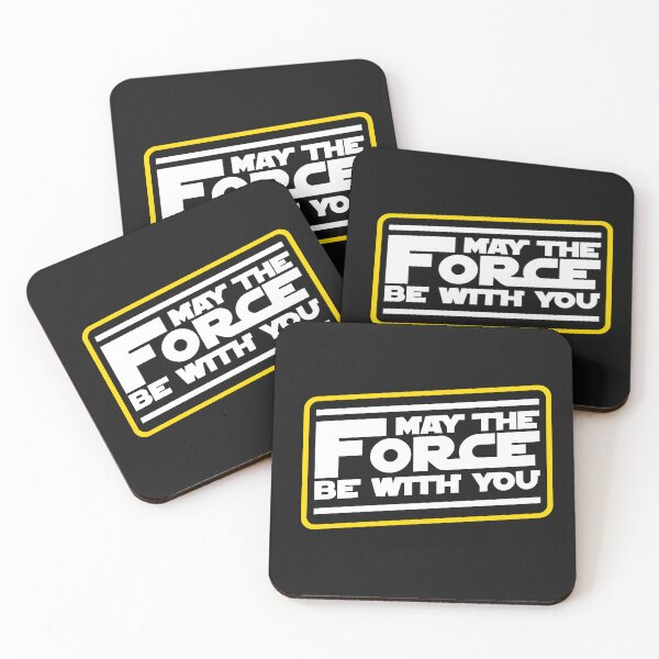Item preview, May The Force Be With You Slogan designed and sold by Cine Store Merch.