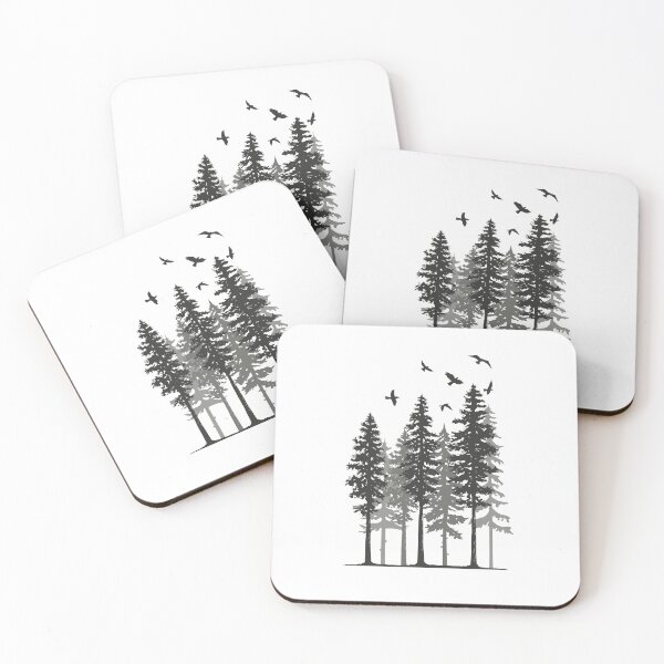 Item preview, Trees and birds designed and sold by 0allthing.