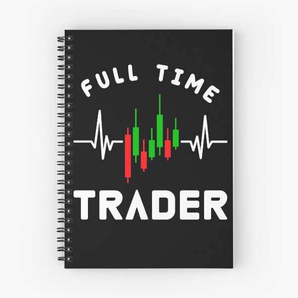 Item preview, The Full Time Trader Trading Charts Diagram Stocks designed and sold by Trenddesigns24.