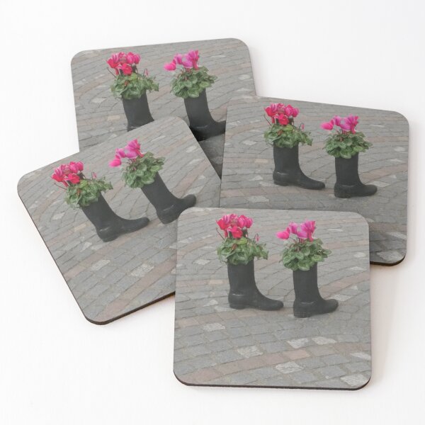 Item preview, Boots and Flowers designed and sold by Kreativista.