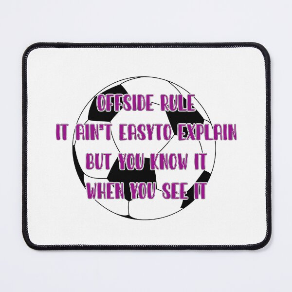 Item preview, Define The Offside Rule designed and sold by Wenby-Weaselbee.