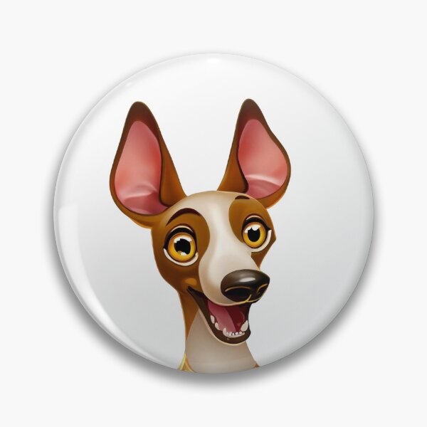 Item preview, Joyful Podenco - Playful Cartoon Portrait of a Spirited Dog designed and sold by NinosDelViento.