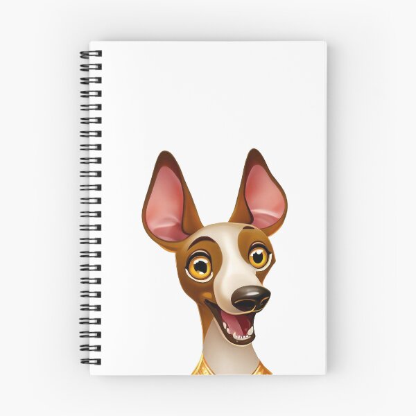 Item preview, Joyful Podenco - Playful Cartoon Portrait of a Spirited Dog designed and sold by NinosDelViento.