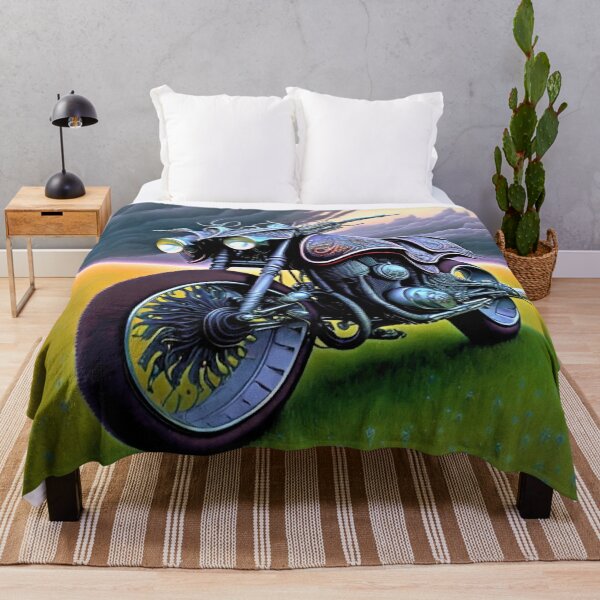 Artikelvorschau, Meadow Wheeler - Teuflisch surrealistische Motorradfantasien entworfen und verkauft von Garrulus glandarius.