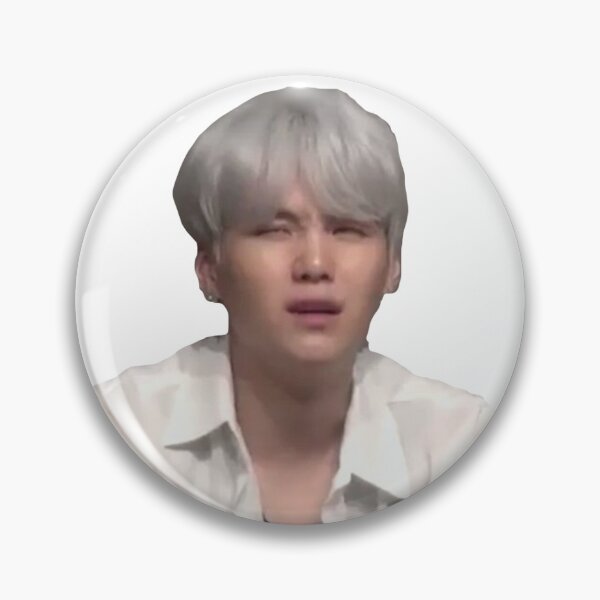 Item preview, Suga, Yoongi Meme Face designed and sold by trendingtreats.