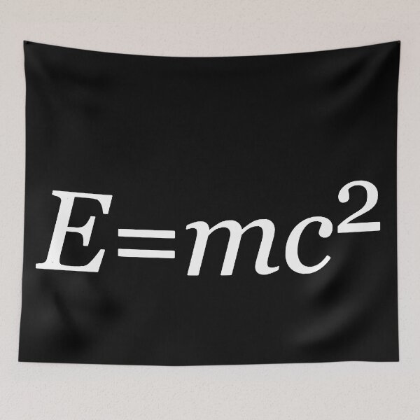 Item preview, E=mc², Einstein equation and the most famous equation in physics designed and sold by NoetherSym.