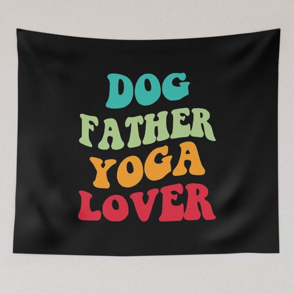 Item preview, Dog Father Yoga Lover III designed and sold by Lemon Pepper.