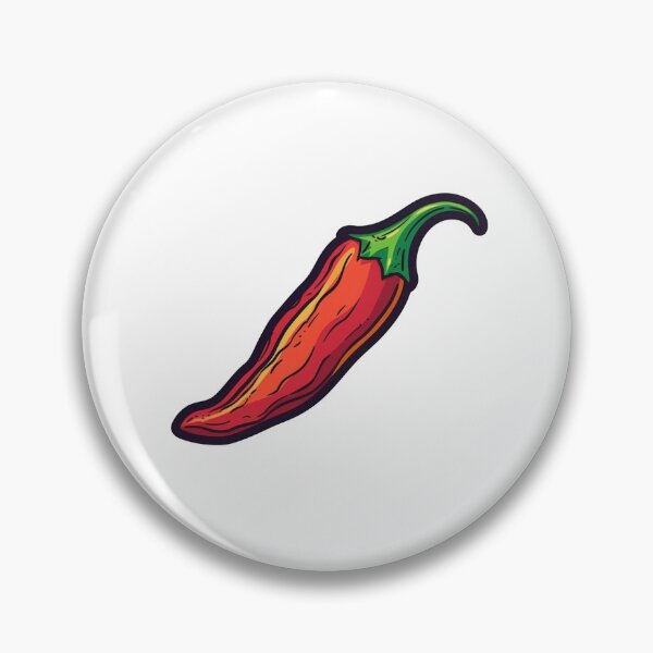 Item preview, Vibrant Spicy Chilli illustration for Gardening Enthusiasts  designed and sold by Stickerharvest.