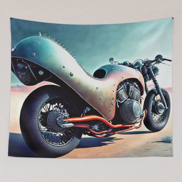 Item preview, Spikey - Devilishly surreal motorcycle fantasies designed and sold by Garrulus glandarius.