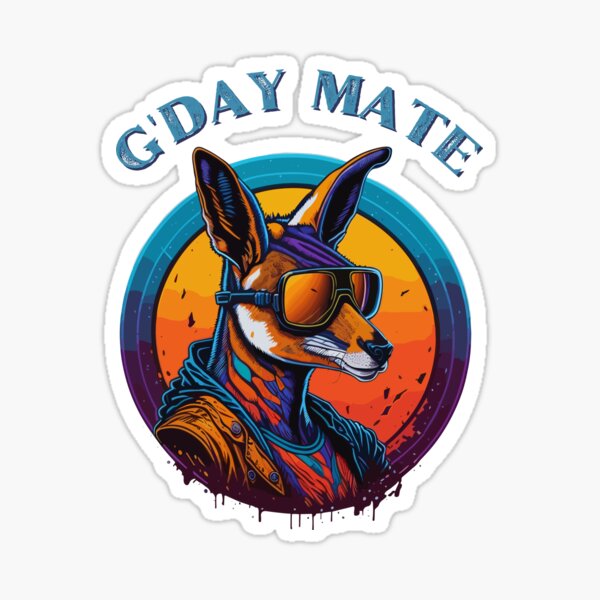Item preview, G'Day Mate designed and sold by RockBeeDesigns.