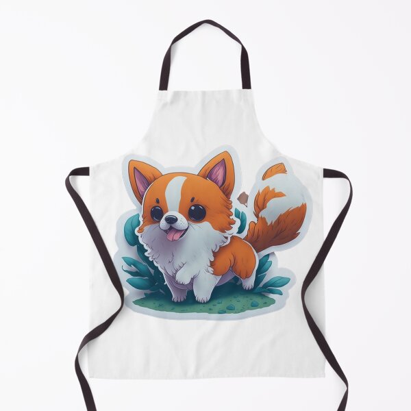 Item preview, Very Cute Digital Art Chibi Dog designed and sold by ChibiArtline.