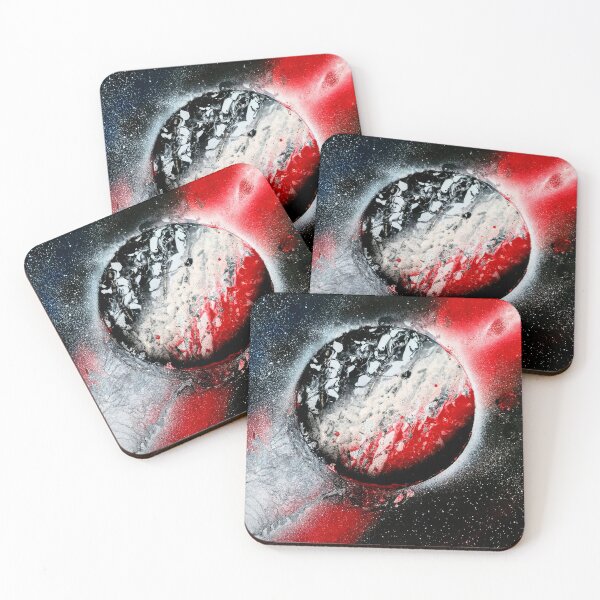 Item preview, Red Black & White Planet designed and sold by SprayPaintaNick.