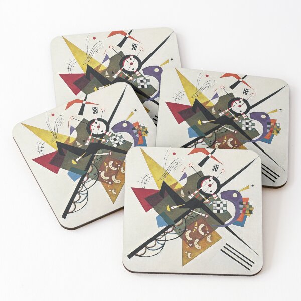 Item preview, Wassily Kandinsky's On White II designed and sold by BossyCatHome.