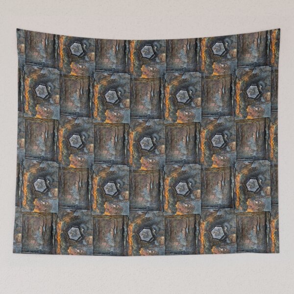Item preview, Rusty and Bolted (pattern) designed and sold by Yampimon.