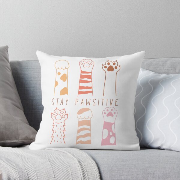 Item preview, Stay pawsitive funny cat designed and sold by Acim0.