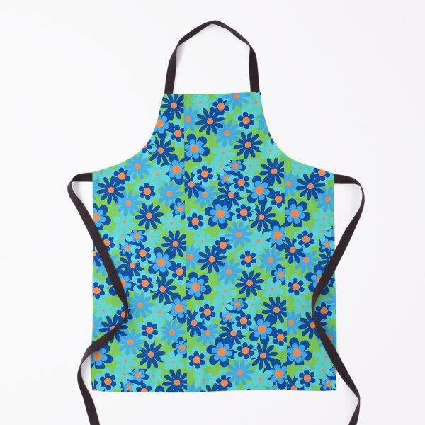 Item preview, Blue flowers pattern  designed and sold by MangoTango1998.