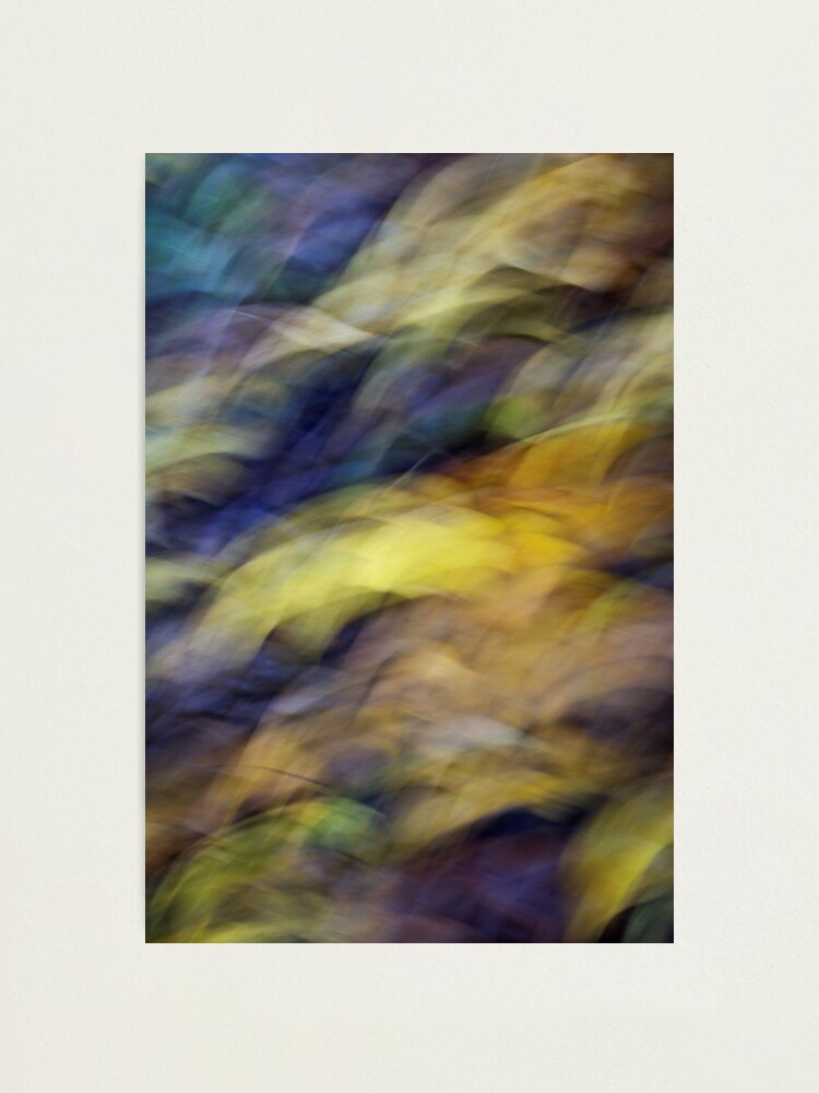 Alternate view of Autumn waves Photographic Print