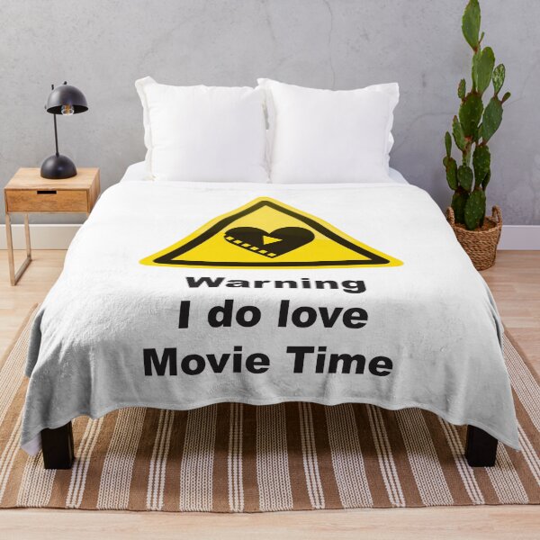 Item preview, Warning I do love Movie Time designed and sold by key-creations.