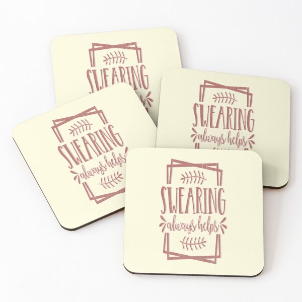 Item preview, Swearing Always Helps designed and sold by franktact.