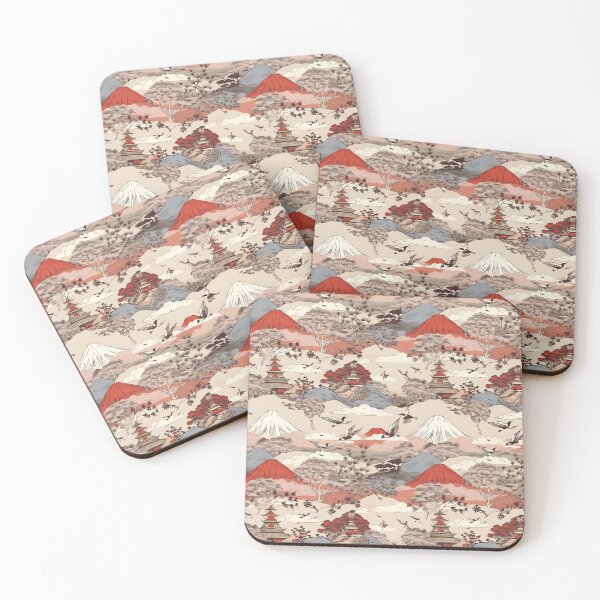 Item preview, Japanese Flower Patterns designed and sold by Tuong Nguyen.