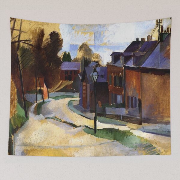 Item preview, Road in Laon by vintage artist Robert Delaunay designed and sold by tomorrowsart.
