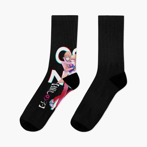 Item preview, Brother and Sister - Oshi No Ko ( ruby, aqua ) on black Active  designed and sold by BrandCordelia.
