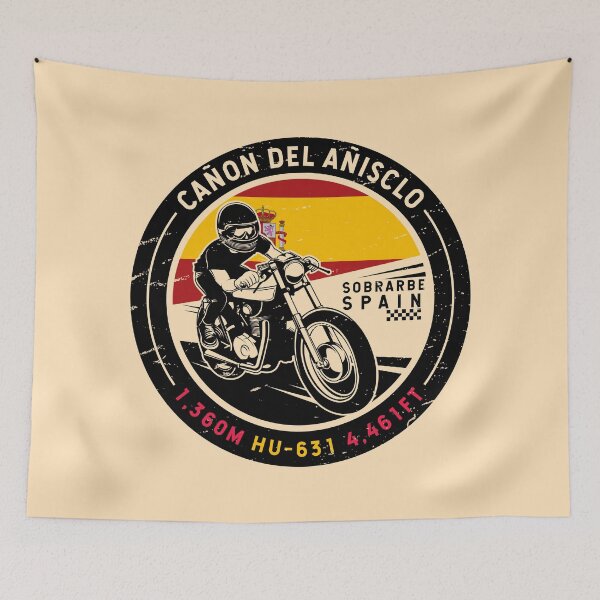 Item preview, Cañon del Añisclo | Spain | Motorcycle designed and sold by KrisSidDesigns.