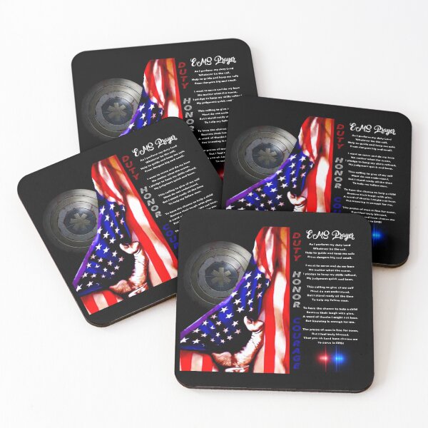 Item preview, Captain EMS Prayer designed and sold by DonaldsGraphics.