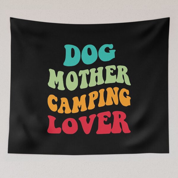 Artikelvorschau, Hundemama Camping Lover III entworfen und verkauft von Lemon Pepper.