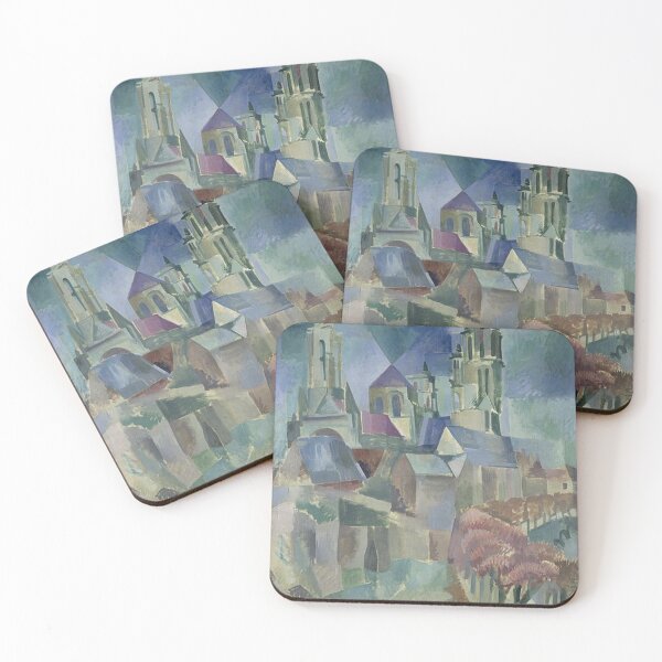 Item preview, Les Tours de Laon by Robert Delaunay designed and sold by tomorrowsart.