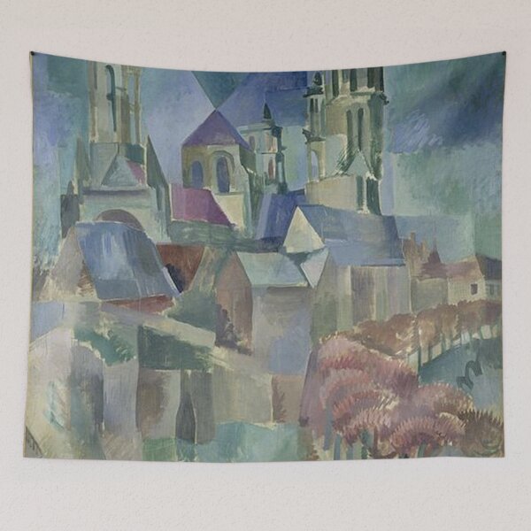 Item preview, Les Tours de Laon by Robert Delaunay designed and sold by tomorrowsart.