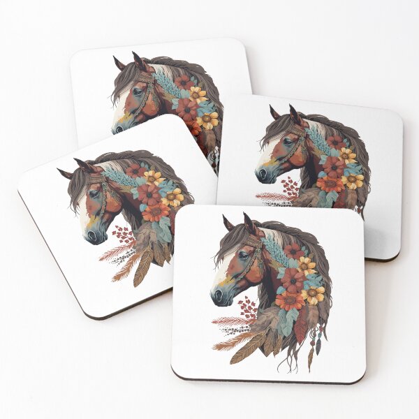 Item preview, Bohemian Western Horse designed and sold by PrettyPittie Shop.