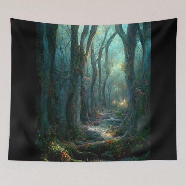 Item preview, Fairytale forest - Fantasy dream designed and sold by Monkyra.