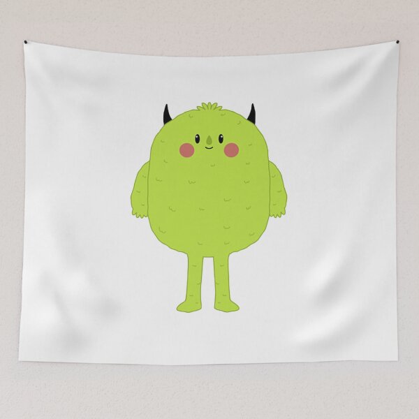 Item preview, Cute Green Monster designed and sold by AmberHenriquez.