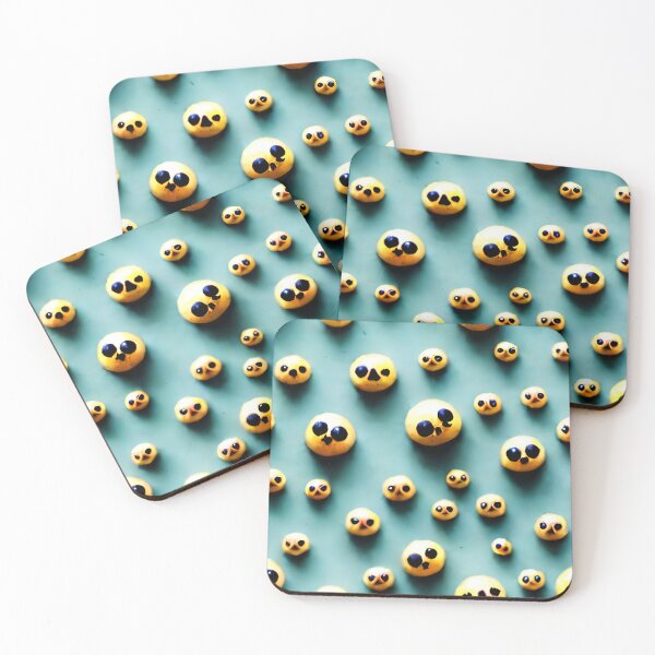 Item preview, Tiny Round Halloween Skulls - Seamless Pattern designed and sold by Chubuter.