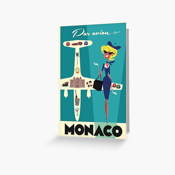 Item preview, Par Avion Monaco designed and sold by GAGodel.