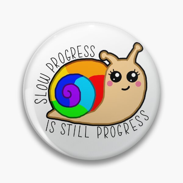 Item preview, Caracol de progreso lento designed and sold by ShellsCCC.