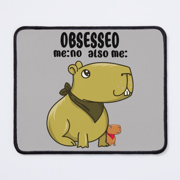Item preview, Obsessed with Capybara designed and sold by notsweettea.