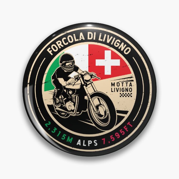 Item preview, Forcola di Livigno | Italy | Switzerland | Motorcycle designed and sold by KrisSidDesigns.